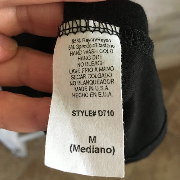 Black Ruffle Tunic - Picture 4 of 8